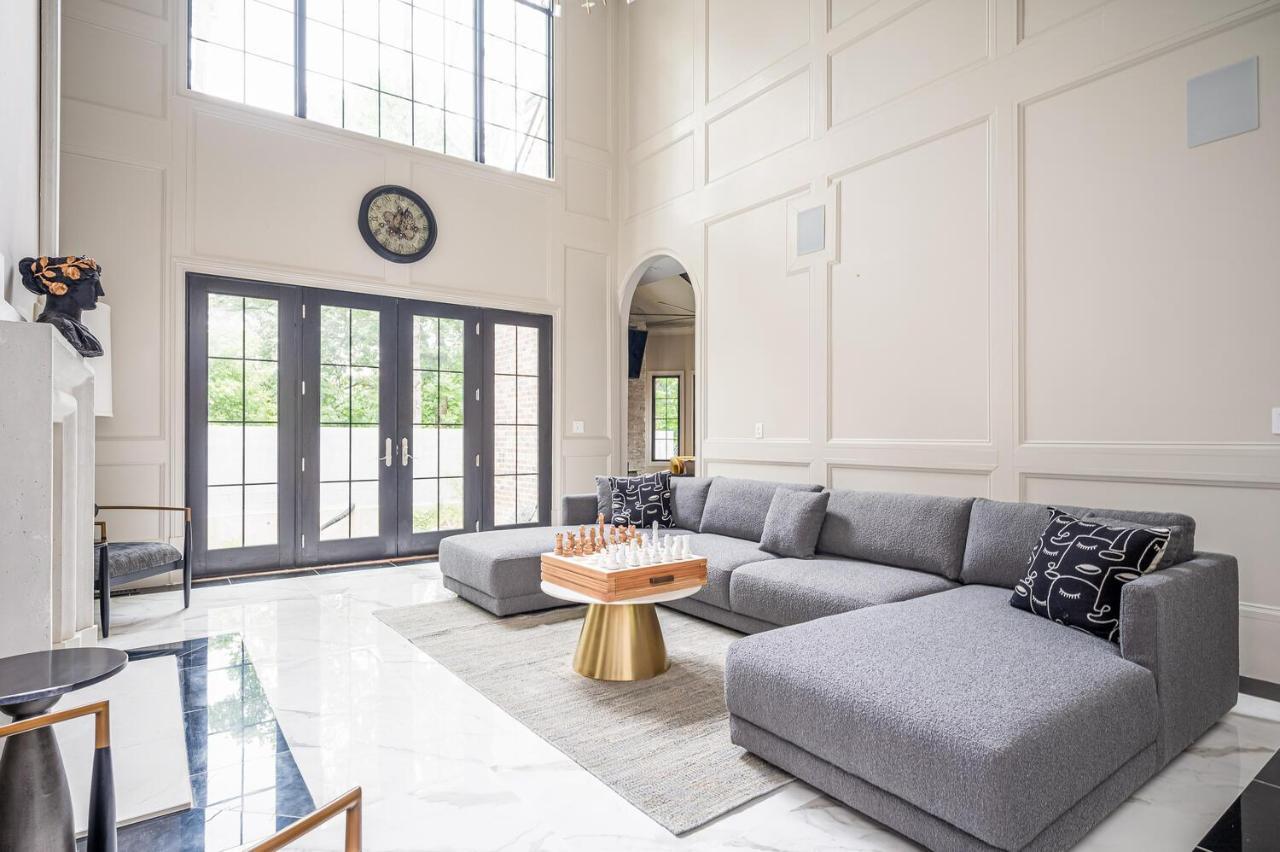 Adams Mansion, 10K Sqft, 7Bd/7Ba, 15Min To Airport Villa Atlanta Exterior foto